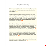 Phone Message Template for Efficient Communication with Voicemail - Leave Clear and Concise Messages example document template