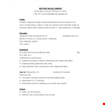 Customer Service Resume Template - Sales, Service, Advertising | Create an Impactful Resume example document template