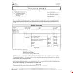 Pay Stub Template PDF Format | Customize & Download Instantly example document template
