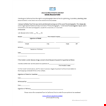 Photo Model Release Form | Obtain Signature for Photographs | CalTrout example document template