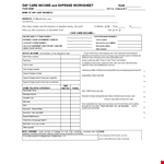 Event Income and Expense Report - Track Business Income and Expenses for Children's Events example document template 