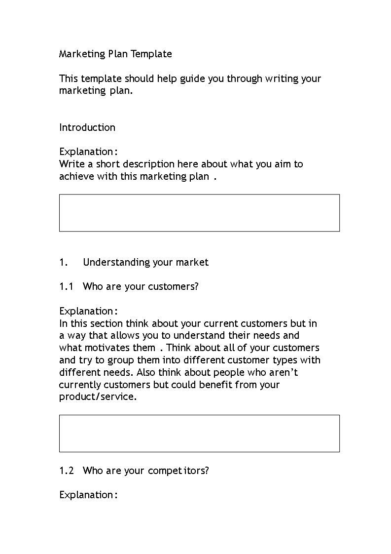 Create a Winning Marketing Plan with our Template - Expert Explanation
