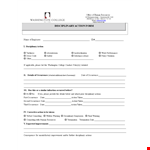 Disciplinary Action Taken: Employee Write Up Form for Occurrences example document template