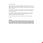 Employee Contract Termination Letter example document template