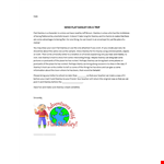Flat Stanley Template: Create a Fun Letter and Bring Stanley to Life example document template
