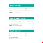 Get % off with coupon code - Expires example document template