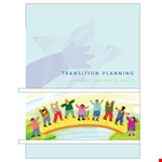 Transition Plan Template for Smooth School Student Transitions example document template