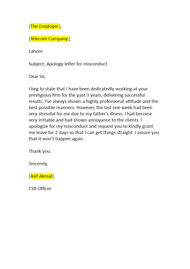 Apology Letter For Employee Due To Misconduct apology-letter-to-boss-2024-guide-free-samples-sheria-na-jamii