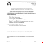 E Appr Appl example document template