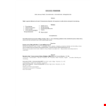 Freelance Event Planner Resume example document template