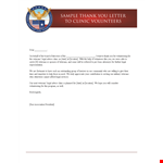 Thank You Letter for Clinic Volunteers: Legal Advice and Volunteering with Clinic Veterans example document template