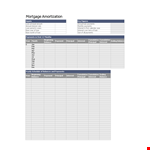 Simple Loan Amortization Template for Calculating Interest, Principal, and Payments example document template 