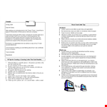 Retail Job Application Follow up example document template 