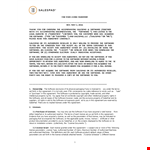 Software License Agreement Template for Seamless Terms | Customize & Protect example document template