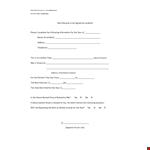 Rent Receipt Template for Landlords and Tenants example document template