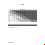 Healthy Weight Chart | Find Your Ideal Weight in Pounds example document template