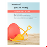 Customizable Flyer Templates for Your Next Event | Get Organized and Share Information example document template