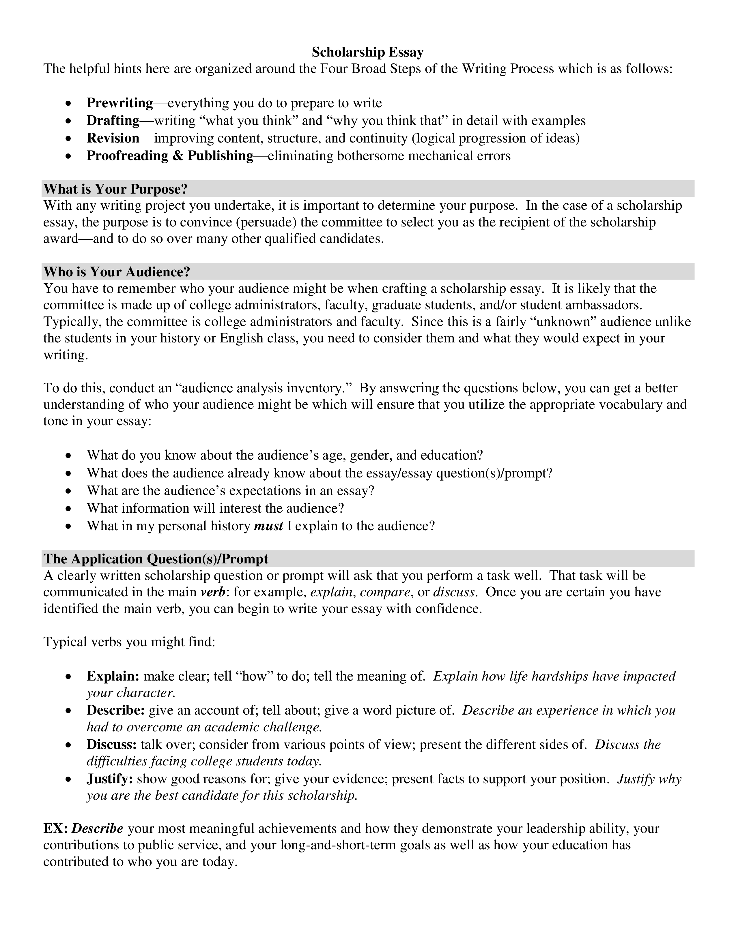 Free Scholarship Essay Template free-scholarship-essay-template