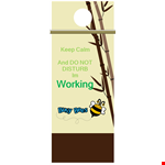 Customize and Print Door Hanger Templates for Effective Marketing example document template