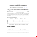 Create a Power of Attorney – Protect Your Assets example document template