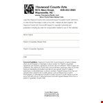 Photo Release Form for Council & County | Haywood | Free Download example document template