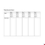 Boost Your Plant Growth with Our Height Chart example document template