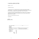 Fund Transfer Cancellation Letter Template example document template