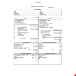 Create a Stronger Financial Future with Our Personal Financial Statement Template - Download Now! example document template
