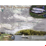 Fly Fishing Brochure example document template