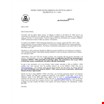 Download Partnership Termination Letter Template - PDF Format | Energy Partner Template example document template