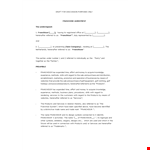 Franchise Agreement - Understand the Shall's and Products of a Franchise | Franchisee & Franchisor example document template