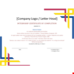 Get Your Future Secured with Our Certificate of Completion Template - Awarded for Your Hard Work! example document template