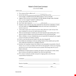 Daycare Contract Template for Child Care Providers | Simplify the Process example document template