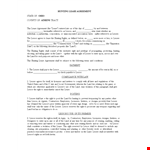 Land Lease Agreement Template For Hunting example document template