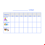 Printable Preschool Behavior Chart example document template