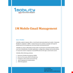 Optimize Your Mobile Device Email Signature for Email, Calendar, and Server example document template