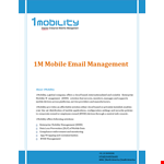 Optimize Your Mobile Device Email Signature for Email, Calendar, and Server example document template 