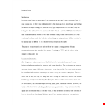 Sample Research Paper Introduction example document template
