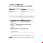 Create a Harmonious Living Space: Roommate Agreement Template for Tenants and Flatmates example document template