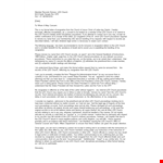 Formal Church Resignation Letter example document template