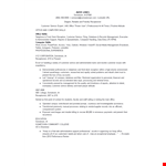 Receptionist Skill Resume example document template