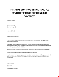 Application Letter for Computer Operator Job