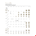 Choose the Perfect Diamond: Carat and Stone Size Chart example document template
