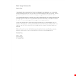 District Manager Reference Letter Template example document template