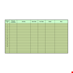 Organize Your Tasks with this Checklist Template example document template