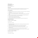 Marketing Communications Coordinator Resume example document template 