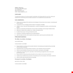 Marketing Communications Coordinator Resume example document template