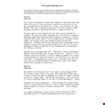 Microsoft Word Scholarship Essay Template example document template