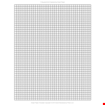 Free Engineering Graph Paper Template - Printable Squares Graph example document template