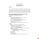 Get Results with Our Marketing Plan Template - Target Research, Extension, State & Local Audiences example document template